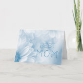 Carte Meilleure maman meilleure maman pastel élégant flo (Devant)