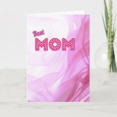 Carte Meilleure Maman meilleure maman que jamais rose mo (Devant)