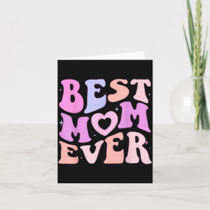 Carte Meilleure Maman Pour Enfants Garçon Fille Femmes M