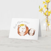 Carte Meilleure Maman Pour Toujours ! Fête des Mères pou (Fleur jaune)