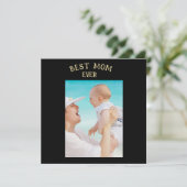 Carte Meilleure maman toujours la fête des mères photo P (Debout devant)