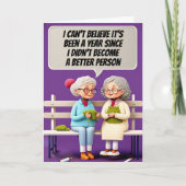 Carte Meilleure personne au Nouvel An (Devant)