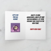 Carte Meilleure personne au Nouvel An (Intérieur)