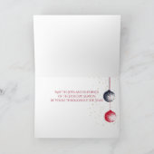 Carte Meilleure photo de Noël de chaque bébé (Intérieur)