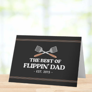 Carte Meilleure Spatule pour Papa Flippin Drôle Recette
