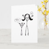 Carte Meilleure tante jamais (Fleur jaune)