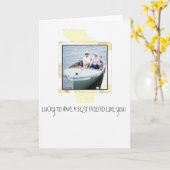 Carte Meilleurs amis (Fleur jaune)