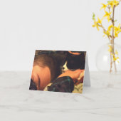Carte Meilleurs amis (Fleur jaune)
