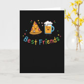 Carte Meilleurs amis (Fleur jaune)
