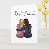 Carte Meilleurs amis (Fleur jaune)