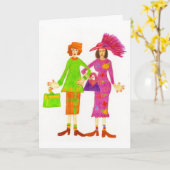 Carte Meilleurs amis (Fleur jaune)