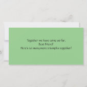 Carte Meilleurs amis Art original (Dos)