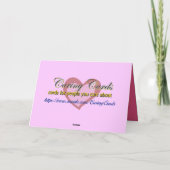 Carte Meilleurs amis pour toujours (Dos)