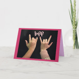 Carte Meilleurs amis pour toujours