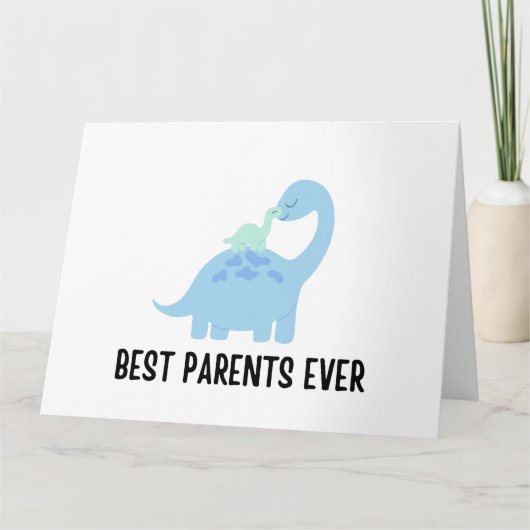Carte Meilleurs parents qui soient (Devant)