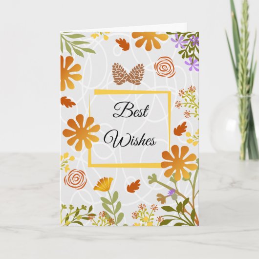 Carte Meilleurs Vœux  (Devant)