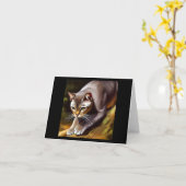 Carte Mekong Bobtail Cat (Fleur jaune)