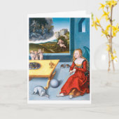 Carte Melancholie | Lucas Cranach l'aîné | (Fleur jaune)