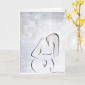 Carte Mélancolie (Fleur jaune)