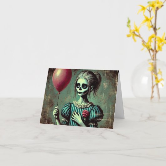 Carte Mélancolie (Fleur jaune)