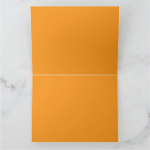 Carte Mélange abstrait d'orange, de rouge et de hurlemen (Intérieur)