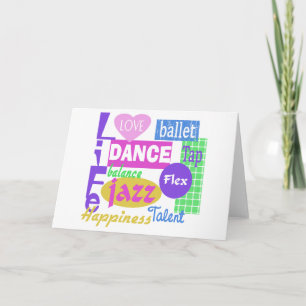 Carte Mélange de danse