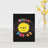 Carte Mélange Sun Hello Pre-k3 (Fleur jaune)