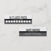 Carte mélangée de passage de classe du carte de (Devant / Derrière)