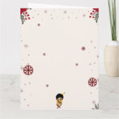 Carte Melanin Noël Black Girl Magic Xmas Magic Fun (Dos)