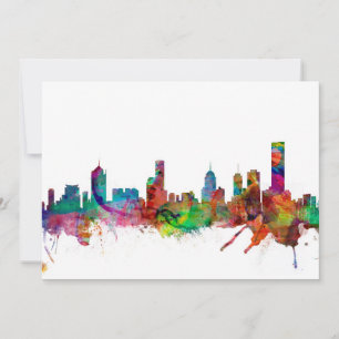 Carte Melbourne Skyline