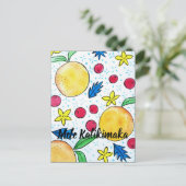 Carte Mele Kalikimaka (Debout devant)