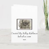 Carte Mele Kalikimaka _ Joyeux Noël (Dos)