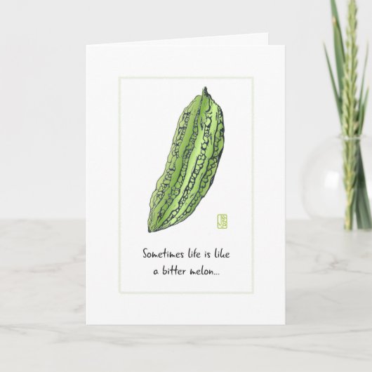 Carte melon amère (Devant)