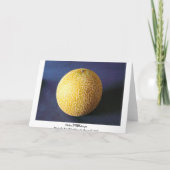 Carte Melon/cantaloup (Dos)