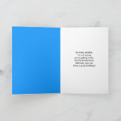 Carte Melting Snowman January Birthday Capricorn (Intérieur)