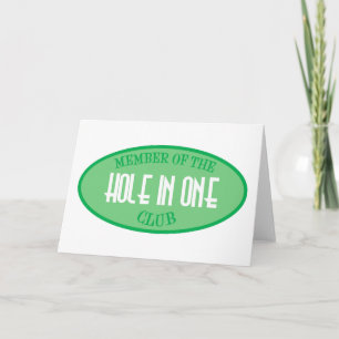 Carte Membre Du Trou Dans Un Club