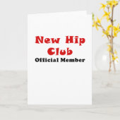 Carte Membre officiel du Hip Club (Fleur jaune)