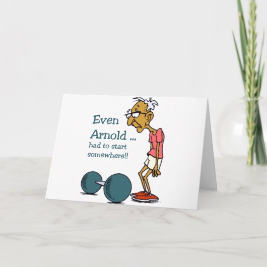 Carte Même Arnold... (Devant)