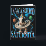 Carte Mème de Brainrot italien La Vaca Saturno Saturnita<br><div class="desc">Mème de Brainrot italien La Vaca Saturno Saturnita Anniversaire</div>