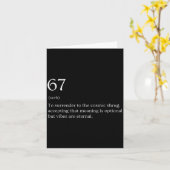 Carte Mème de définition 67 (Fleur jaune)