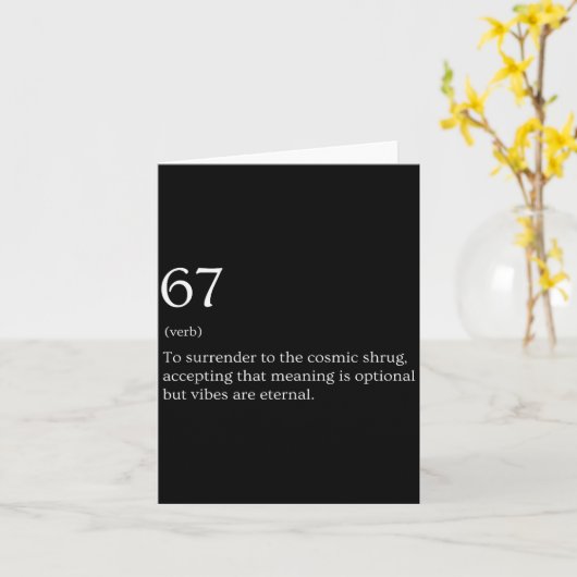 Carte Mème de définition 67  (Fleur jaune)