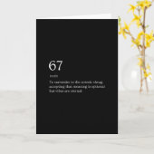 Carte Mème de définition 67 (Fleur jaune)