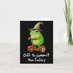 Carte Mème de Magicien de Grenouille Fantaisiste Off