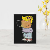 Carte Meme détendu Trump Drôle Meme les mecs détendus (Fleur jaune)