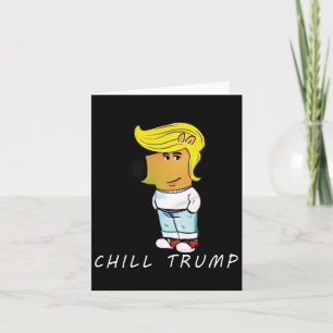 Carte Mème drôle de Trump décontracté Hommes Femmes Ado