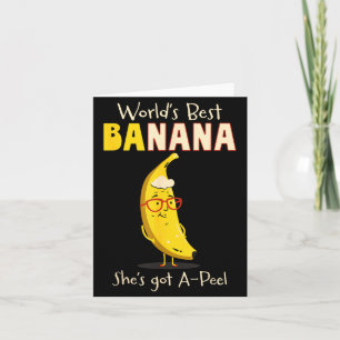 Carte Mémé drôle du monde Nana Banana jeu de mots