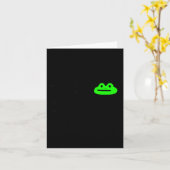 Carte Mème Grenouille Malhonnête Se Comporter Pas Drôle (Fleur jaune)