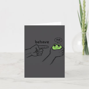 Carte Mème Grenouille Malhonnête Se Comporter Pas Mème G