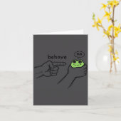 Carte Mème Grenouille Malhonnête Se Comporter Pas Mème G (Fleur jaune)