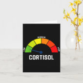 Carte Mème niveaux de cortisol bas  (Fleur jaune)